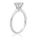 Experience Timeless Elegance with Yaffie Dazzling 0.23 Ctw Real White Diamond Engagement Ring