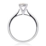 Experience Timeless Elegance with Yaffie Dazzling 0.23 Ctw Real White Diamond Engagement Ring