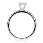 Say 'Yes' to Beauty: Yaffie Blue Diamond Engagement Ring with Natural Diamonds