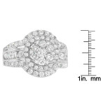 Yaffie Enchanting White Gold 2ct Diamond Engagement Ring