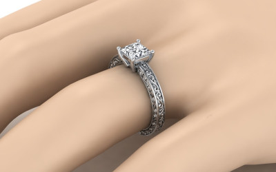 Yaffie Princess Solitaire: Crafting Your Forever Sparkle