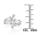 Fashionably Chic Yaffie Ring with 1/6ct TDW White Gold Diamonds