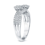 Golden Yaffie: 0.5ct Round Diamond Engagement Ring