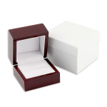 Certified Round Diamond Engagement Ring - Yaffie Gold 1ct TDW