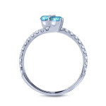 Engage in Beauty with Yaffie 1ct Blue Diamond Duo