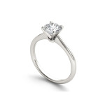 Sparkling Yaffie White Gold Engagement Ring with 1 Carat TDW Diamond