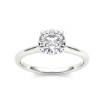 Sparkling Yaffie White Gold Engagement Ring with 1 Carat TDW Diamond