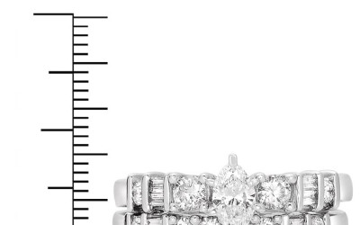 Behind the Sparkle: Yaffie's Marquise Bridal Set Uncovered