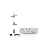 Sparkle in Style with Yaffie White Gold Diamond Pave Ring