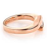 Golden Moment: Yaffie 2/5ct TDW Diamond Engagement Solitaire