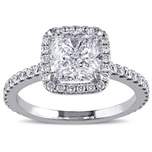 Yaffie Exquisite 19k White Gold Diamond Ring with 2 1/2ct TDW
