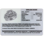 Certified Diamond Bridal Ring Set - Yaffie Signature Collection in White Gold with 1 1/4ct TDW