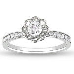 White Gold Diamond Ring from Yaffie Signature Collection with 1/4ct TDW