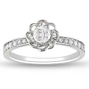 White Gold Diamond Ring from Yaffie Signature Collection with 1/4ct TDW