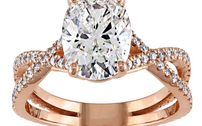 Radiant Rose Gold Oval Diamond Ring: Our Artisan's Tale