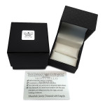 3 Glittering Diamonds on Yaffie White Gold 1ct TDW Ring