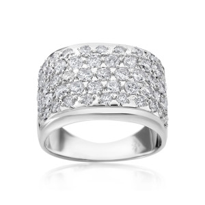 Sparkle in Style with Yaffie 2.125ct White Gold Diamond Ring