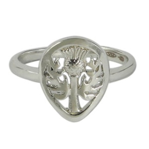 Golden Thistle Yaffie Ring