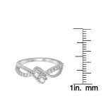 Sparkling Yaffie Ring: Deluxe White Gold and Diamonds