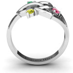 Yaffie ™ Custom Personalised Celtic Knot Ring for Siobhán