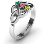 Yaffie ™ Customised Sláine Celtic Knot Ring - Handcrafted for You