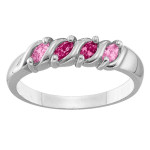 Yaffie ™ Custom Personalised 26 Marquise SCurve Ring for You