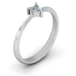 Yaffie ™ Custom Made Personalised Ring From the Heart