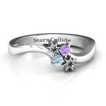 Yaffie ™ Customised Light Up My Life Ring - Personalised with Care