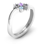 Yaffie ™ Customised Light Up My Life Ring - Personalised with Care