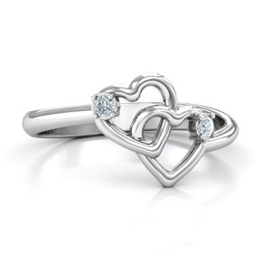 Yaffie ™ Custom Personalised LinkedIn Love Ring