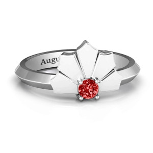 Yaffie ™ Custom-Made Personalised Lotus Of Love Ring