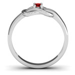 Yaffie ™ Custom Unique Love Knot Rings for Couples