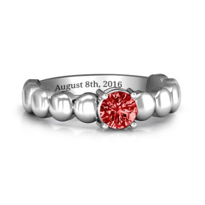 Customizable Promise Ring with Personalised Love Story - Crafted by Yaffie ™