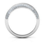 Yaffie ™ Custom Unique Malania Band Ring for Personalised Style
