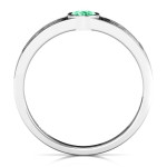 Yaffie™ Custom Men Trinity Knot Ring with Oval Stone for a Personalised Touch