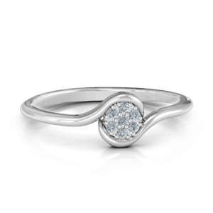 Yaffie ™ Personalised Modern Flair Ring - Handcrafted to Order