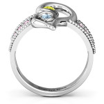 Yaffie ™ Customised Nesting Love Ring - Personalised Design