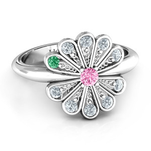 Yaffie™ Custom-made Pretty As A Peacock Ring - Personalised for You