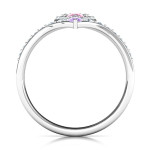 Yaffie ™ Custom-Made Personalised Tiara Ring - Queen of My Heart