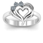 Yaffie ™ Customizable Radial Love Ring - Personalised just for You