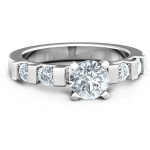 Yaffie ™ Custom Made Personalised Set in Stone Ring