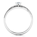 Yaffie ™ Custom Made Personalised Split Shank Swirl Ring