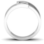 Yaffie ™ Customised Square Geometric Ring with Personalised Design