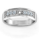Yaffie ™ Custom Made Personalised Star of David Band Ring