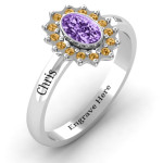 Yaffie ™ Custom-Made Personalised Starburst Ring
