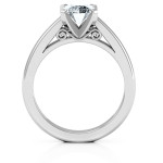 Yaffie ™ Custom Made Personalised Adoration Solitaire Ring