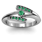 Yaffie™ Custom-Made Double Bypass Channel Set Accent Ring with Personalization