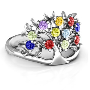 Yaffie ™ Custom Personalised Family Tree Ring