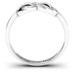 Yaffie ™ Custom-Made Personalised Infinity Knot Ring