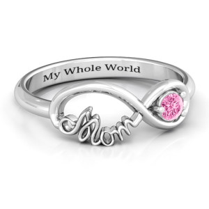 Yaffie ™ Customised Mom Infinity Bond Ring for a Personalised Touch